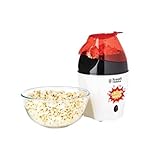 Russell Hobbs Pop corn, Macchina per Pop Corn, 12 Tazze, 35-50 g, Coperchio Misurino, 1290W, Fiesta pop corn 24630-56, 220-240V, 50-60Hz