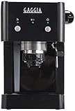 Gaggia GG2016 Macchina da Caffè Espresso Manuale, 1025 W, 1L, Nero