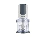 Kenwood CH580 Tritatutto Universale Elettrico, Sistema Mixer a 4 Lame in Acciaio Inox, Dotato di Accessorio Maionese, 500 W, Capacità Ciotola 500 ml, 2 Velocità, Piedini Antiscivolo, Plastica, Bianco