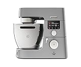 Kenwood KCC9060S Cooking Chef Gourmet, Impastatrice Planetaria, Robot da Cucina Mixer, con Frullatore in Vetro Thermoresist 1.6 L, Potenza 1500W, 6.7 Litri, Acciaio, Argento