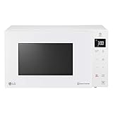 LG MH6535GDH Forno Microonde Smart Inverter con Grill al Quarzo, 25 Litri, 1000 W, Programmi Automatici, Livelli di Potenza Regolabili, Cottura a Vapore - Bianco