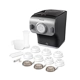Philips HR2358/12 Pasta Maker Plus Macchina per la Pasta, 200 W, 500 g, POM, Grigio/Argento