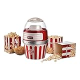 Ariete 2957 Pop Corn Xl Party Time, Macchina Per Pop Corn, 1100 W, Cottura Ad Aria Calda, Rosso, ‎21 x 21 x 32 cm; 1.2 Kg