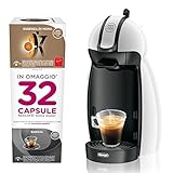 Dolce Gusto EDG100.W Nescafe Piccolo Macchina per Caffè Espresso e Altre Bevande, Bianco
